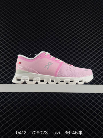 On Cloud X 4 Pink White EU 36-45 Running Shoe Running Sneakers - Unisex BS-85360