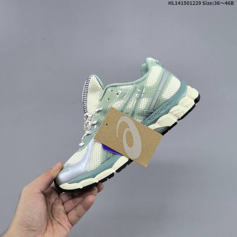 ASICS KITH x Gel Kayano 12 1 Cream Mint Silver EU 36-46 Running Shoe Running Sneakers Unisex BS-69115