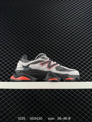 New Balance 9060 Grey Dark Grey White Black EU 36-46 Sneaker - Unisex (BS-82679)