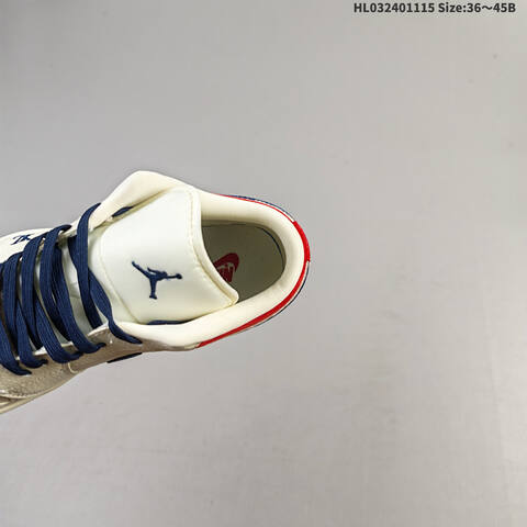 Jordan Air Jordan 1 Low Sail Navy Red EU 36-45 Basketball - Unisex (BS-63716)