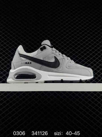 Nike Air Max Command Black White Gray 36-45 Running - Unisex (BS-72777)