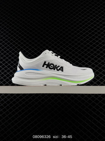 HOKA ONE ONE Bondi 9 White Black Blue Green EU 36-45 Running Shoe Running Sneakers - Unisex (BS-86114)