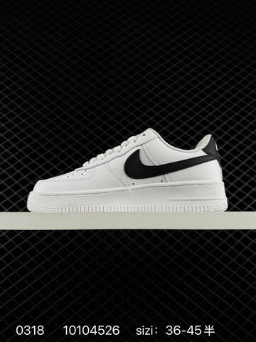 Nike Air Force 1 07 White Black EU 36-45 5 Lifestyle - Unisex (BS-72594)