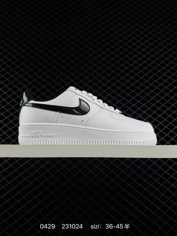 Nike Air Force 1 07 White Black EU 36-45 Lifestyle - Unisex (BS-71780)