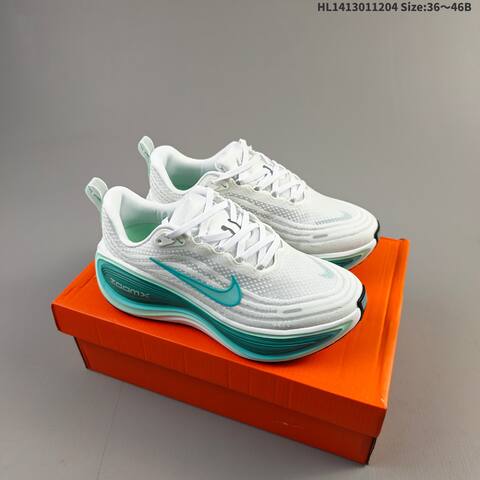 Nike Vomero Plus ReactX Air Zoom White Grey Black Teal EU 36-46 Running Shoe - Unisex BS-62835