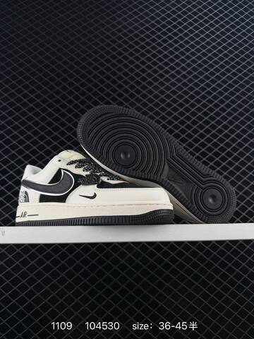 Nike Air Force 1 Low White Light Blue Black EU 36-45 Lifestyle - Unisex (BS-74273)