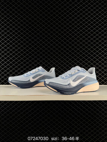 Nike Pegasus 42 Light Blue Navy White Peach EU 36-46 Running - Unisex (BS-70091)