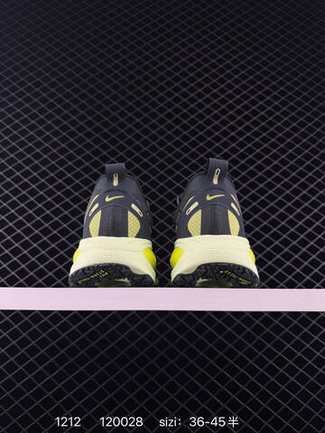 Nike Vomero 18 GTX HQ7002-100 Black Volt Lime With Purple Accents EU 36-45 5 Running - Unisex (BS-73750)
