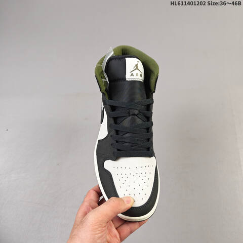 Nike Air Jordan 1 Retro High OG Black White AIR JORDAN DR6492-102 HL6 Lifestyle (BS-67575)