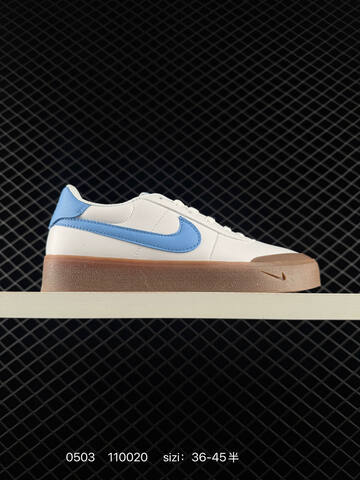 Nike Court Shot White With Red Blue Silver Light Blue Accents EU 36-45 Casual - Unisex (BS-71721)