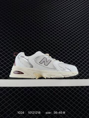 New Balance 530 Silver White Black Beige EU 36-45 Sneaker - Unisex (BS-82683)
