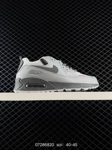 Nike Air Max 90 Black White Red Gray EU 40-45 Lifestyle - Men's (BS-70049)