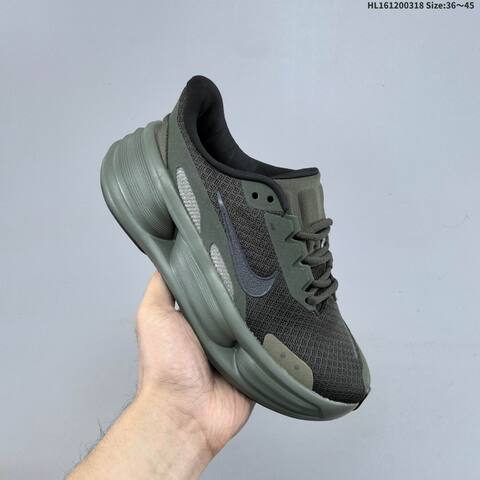 Nike Comfort Ride EasyOn IF4997-008 Dark Olive Green Black Grey EU 36-45 Running Shoe - Unisex BS-61266