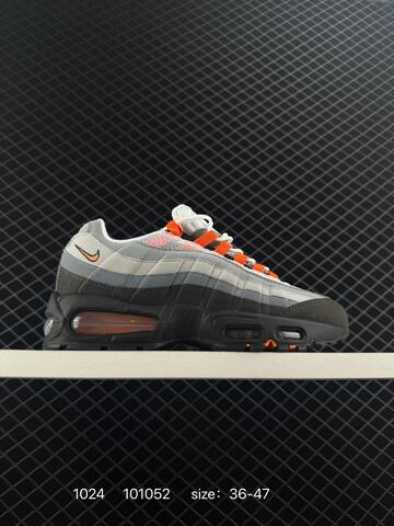 Nike Air Max 95 HM4740-005 Black Grey White Orange EU 36-47 Lifestyle - Unisex (BS-74610)