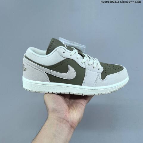 Air Jordan 1 Low Elephant SE AIR JORDAN 1 Aj1 Lifestyle BS-66530