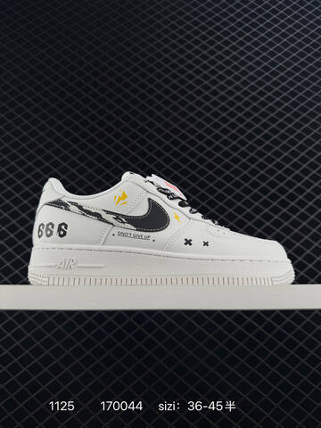 Nike Air Force 1 07 LV8 White Black EU 36-45 Lifestyle - Unisex (BS-74004)