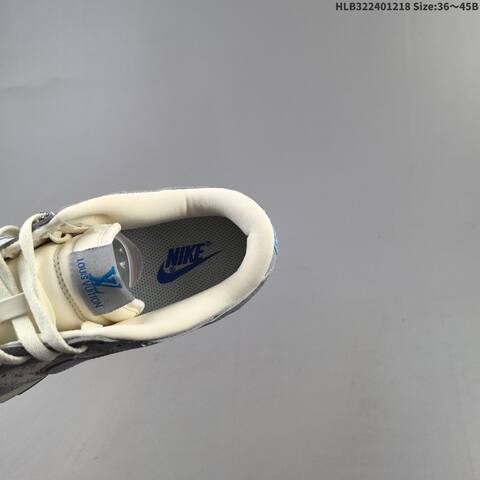 Nike SB Dunk Low Grey White Blue Cream EU 36-45 Skate Shoe - Unisex BS-62589