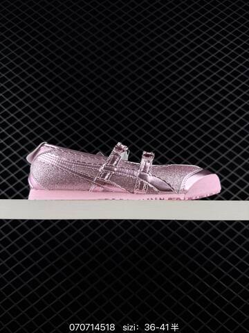 Onitsuka Tiger Mexico 66 Mary Jane Rose Gold White Pink EU 36-41 Sneaker Casual Sneakers - Unisex (BS-81763)