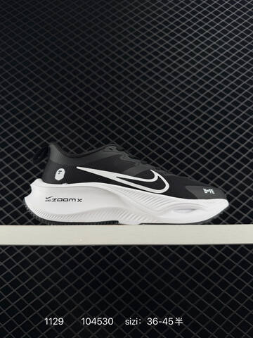 Nike Pegasus Black White 36-45 Running - Unisex (BS-73933)