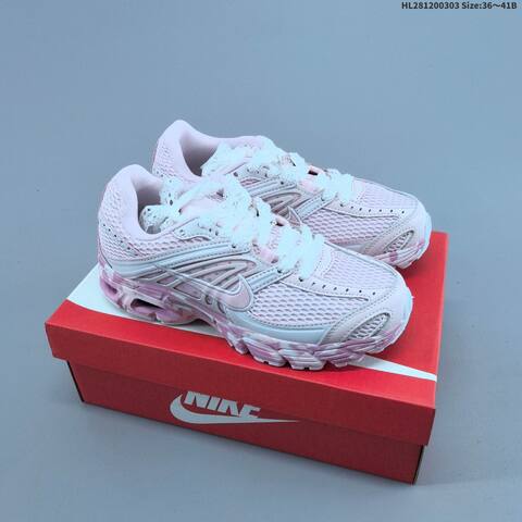 Nike Air Max Moto 2K Silver Pink Black White EU 36-41 Running Shoe - Unisex BS-61475