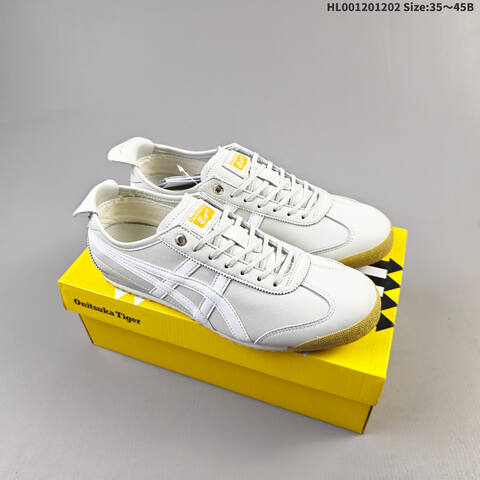 Onitsuka Tiger Mexico 66 White Navy Red EU 35-45 Sneaker Casual Sneakers - Unisex (BS-69190)