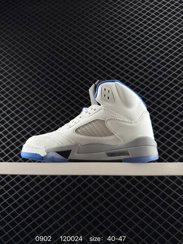 Jordan Air Jordan 5 SE Craft DD0587-110 White Grey Blue Black EU 40-47 Basketball Shoe - Men's (BS-80788)