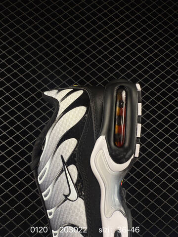 Nike Air Max Plus Black White Grey EU 36-46 Running - Unisex (BS-73054)