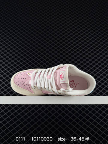 Nike SB Dunk Low Pro Pink Cream Burgundy EU 36-45 Skate - Unisex (BS-73202)