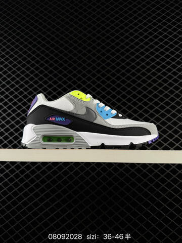 Nike Air Max 90 Black Navy White Gum EU 36-46 Lifestyle - Unisex (BS-69867)