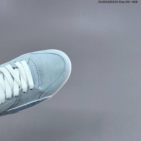 Jordan Air Jordan 4 Retro Light Blue White 36 46B Lifestyle - Women's (BS-67136)