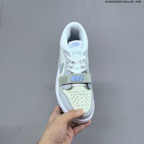 Jordan Legacy 312 Low Glacier Blue White Grey EU 36-46 Basketball - Unisex (BS-65841)
