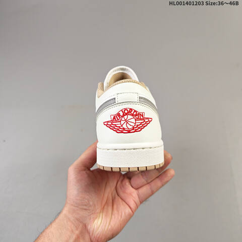 Air Jordan 1 Low Sail AIR JORDAN 1 Aj1 Lifestyle (BS-67558)
