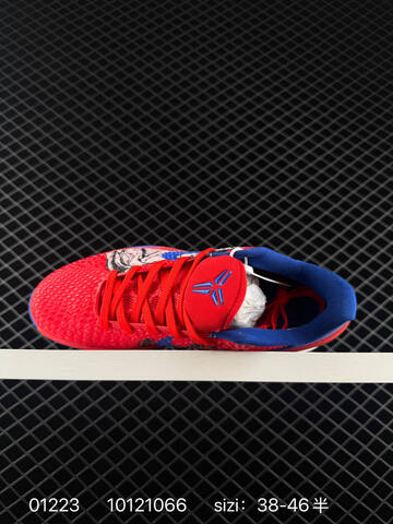 Nike Kobe 6 Red Blue White 38-46 Basketball - Unisex (BS-73000)