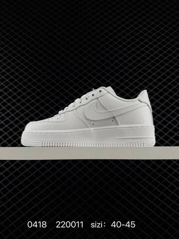 Nike Air Force 1 07 Low Triple Black 40-45 Lifestyle - Men's (BS-72021)