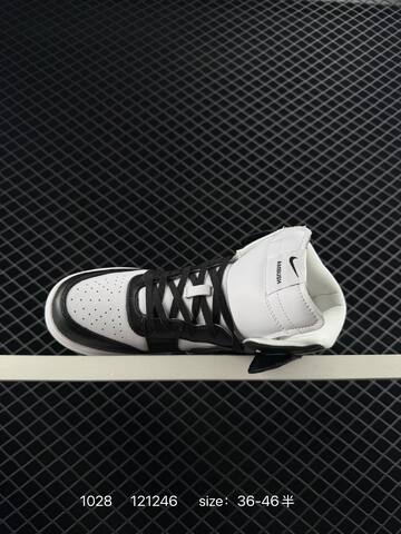 Nike AMBUSH x Nike SB Dunk High Black White 36-46 Skate - Unisex (BS-74510)