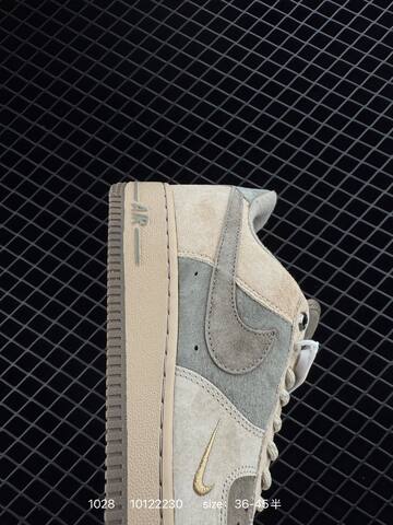 Nike Air Force 1 Low Beige Gray EU 36-45 5 Lifestyle - Unisex (BS-74503)