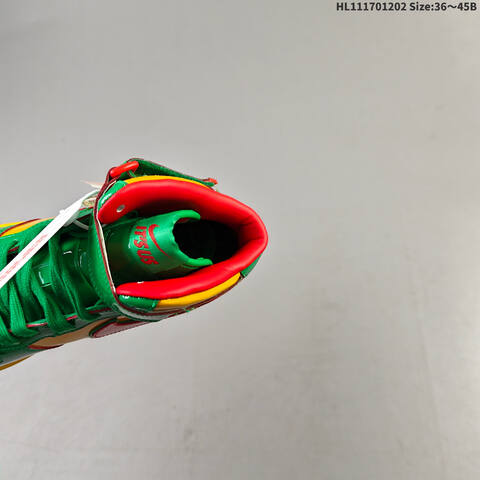 Nike Air Force 1 Mid 07 Green Yellow Red EU 36-45 Sneaker - Unisex BS-62877