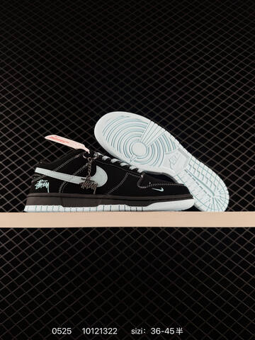 Nike SB Dunk Low Black Light Blue EU 36-45 Skate - Unisex (BS-71224)