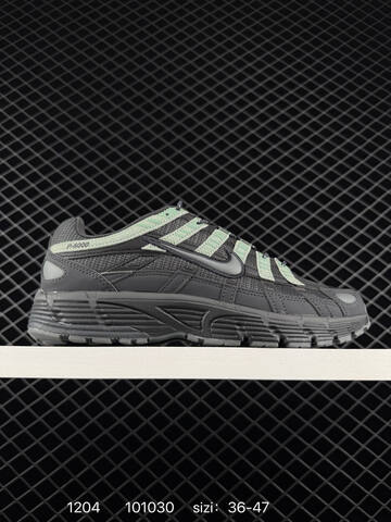 Nike P-6000 Black Blue 36-47 Running - Unisex (BS-73858)