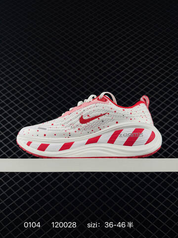 Nike Air Zoom Vomero Plus White Red 36-46 Running - Unisex (BS-73338)