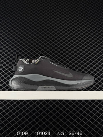 Nike ReactX Infinity Run 4 GTX Black Grey 36-46 Running - Unisex (BS-73230)