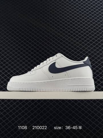 Nike Air Force 1 Low White Navy EU 36-45 Lifestyle - Unisex (BS-74300)