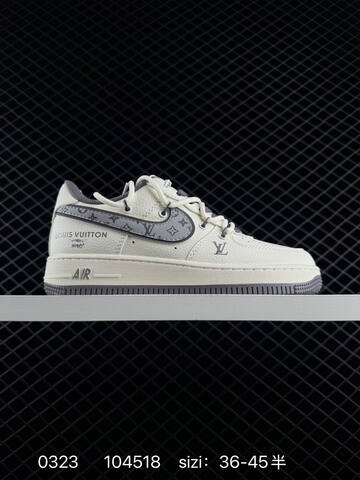 Nike Air Force 1 07 Low White Gray Black Red 36-45 5 Lifestyle - Unisex (BS-72499)