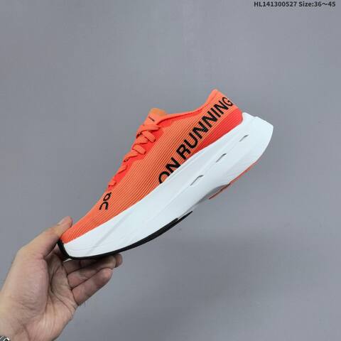 On Cloudboom Volt 3 MF30980462 Orange Black White EU 36-45 Running Shoe Running Sneakers - Unisex (BS-69511)