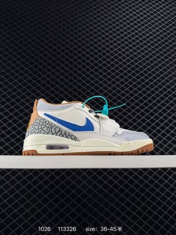 Jordan Jordan Legacy 312 Low White Dark Navy Red Cream EU 36-45 Basketball Shoe - Unisex (BS-80437)