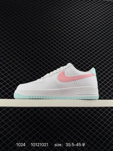 Nike Air Force 1 07 Low White Pink Tiffany Blue 35 5-45 Lifestyle - Unisex (BS-74618)