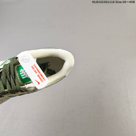 Nike Air Force 1 Low Supreme Off White Green Olive Green EU 36-45 Sneaker - Unisex BS-63516