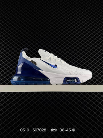 Nike Air Max 270 White Dark Blue Red Dark Green EU 36-45 Running - Unisex (BS-71554)