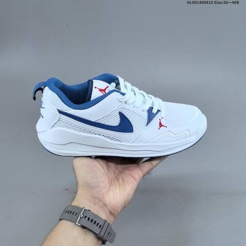 Jordan CMFT Era White Royal Blue Red 36 46B Basketball - Women's (BS-65778)