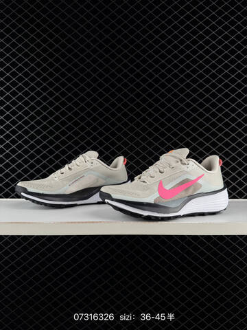 Nike Reactx Pegasus Trail 6 Light Beige Pink Black White EU 36-45 - Unisex (BS-70011)